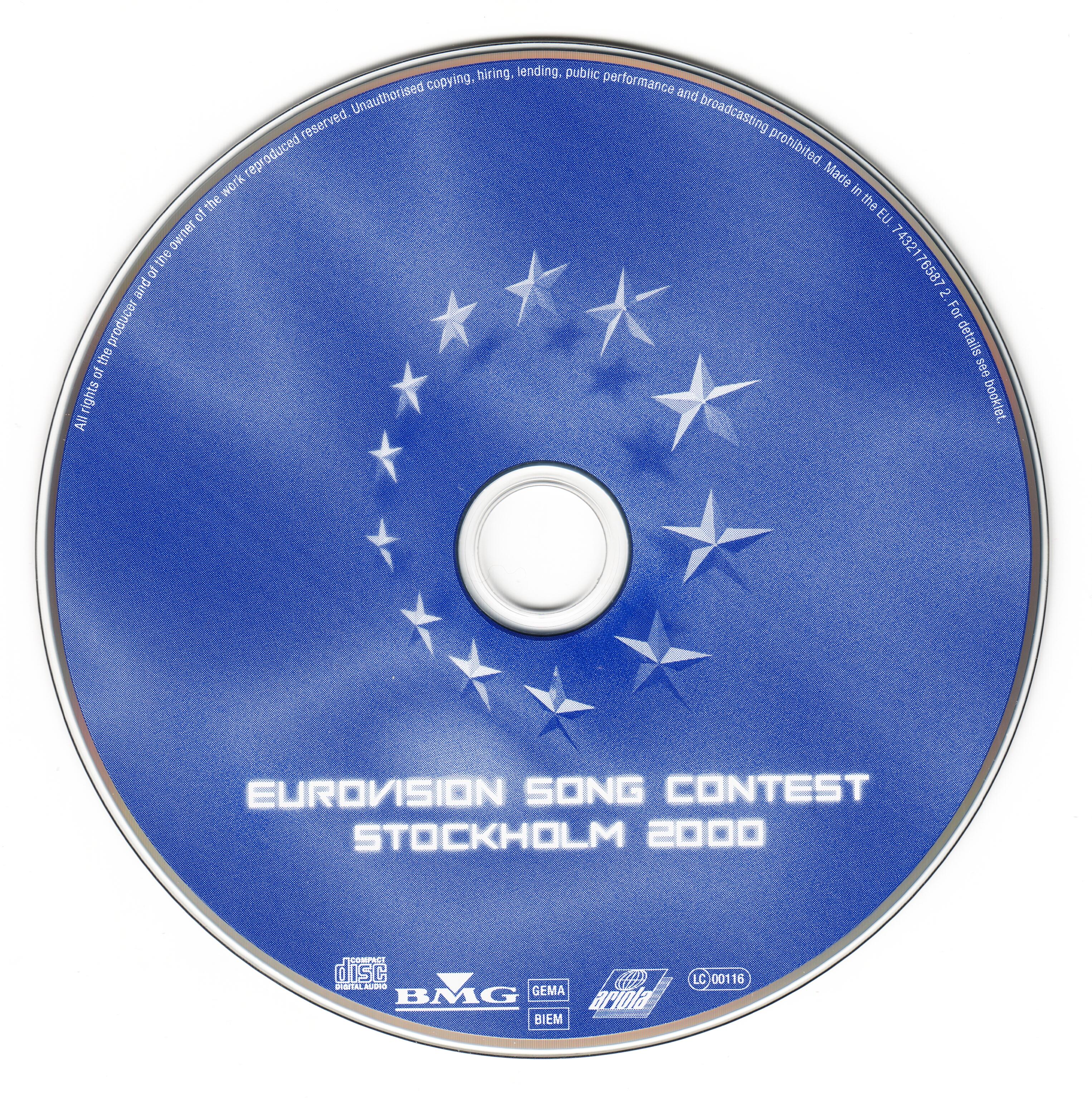 Eurovision Song Contest 2000; Stockholm : CD